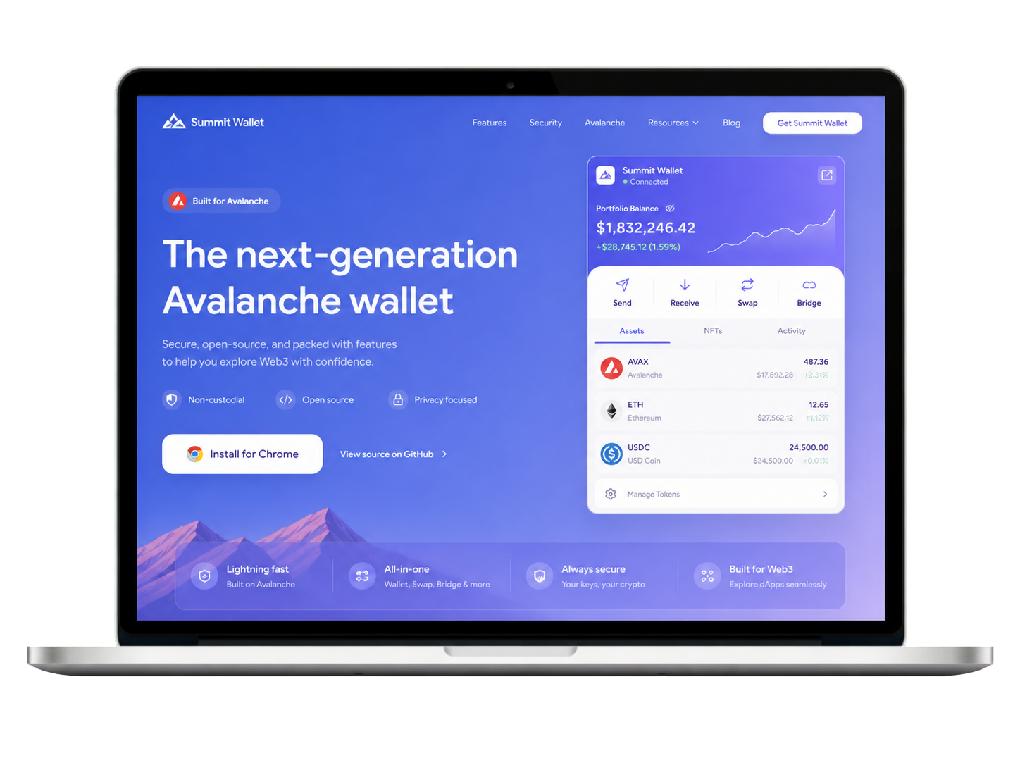 Rabby Wallet 浏览器插件界面示意图